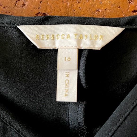 Rebecca Taylor Black Silk Blend Cami *FINAL PRICE* - Picture 2 of 2